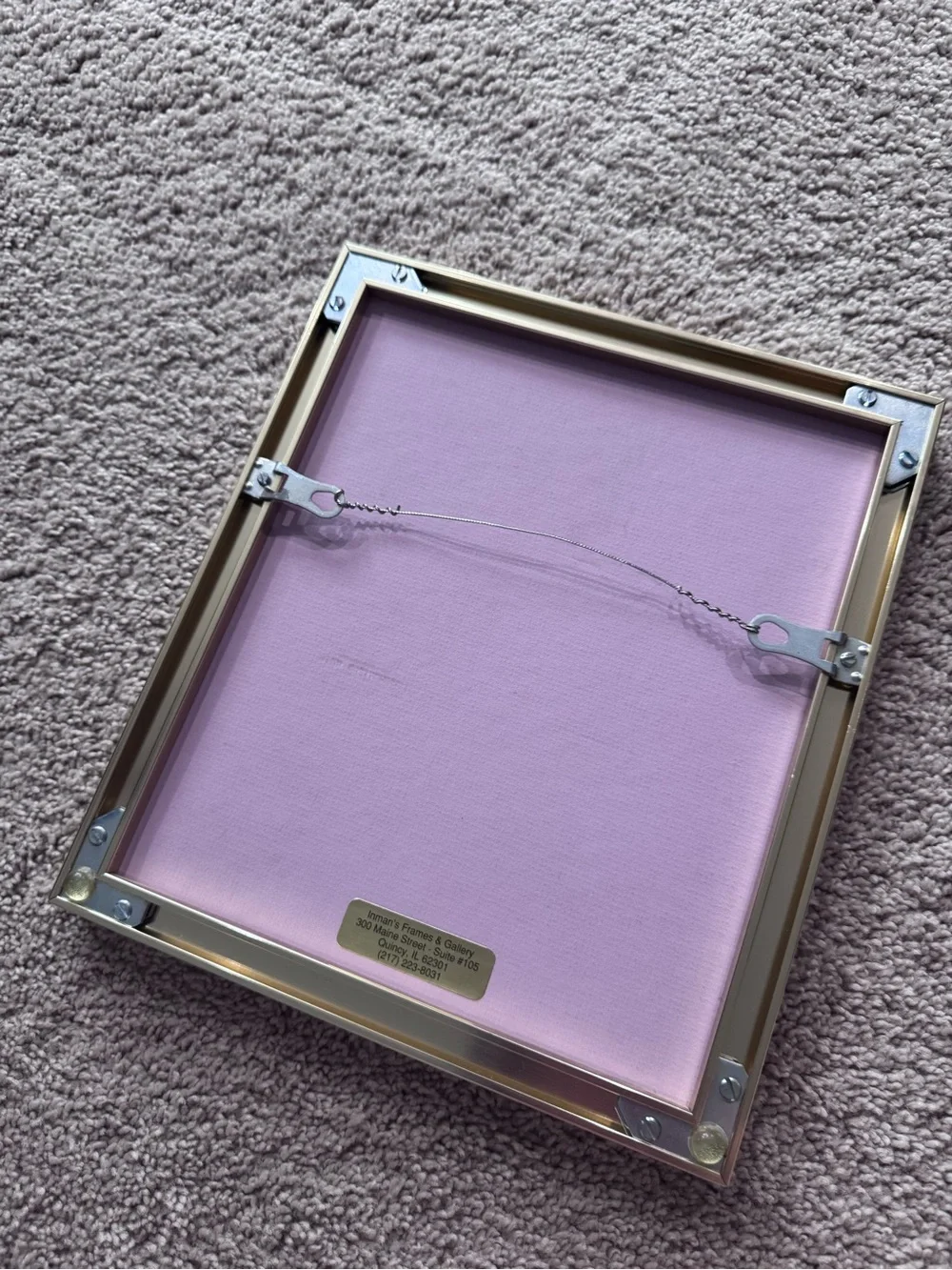 unknown vintage framed